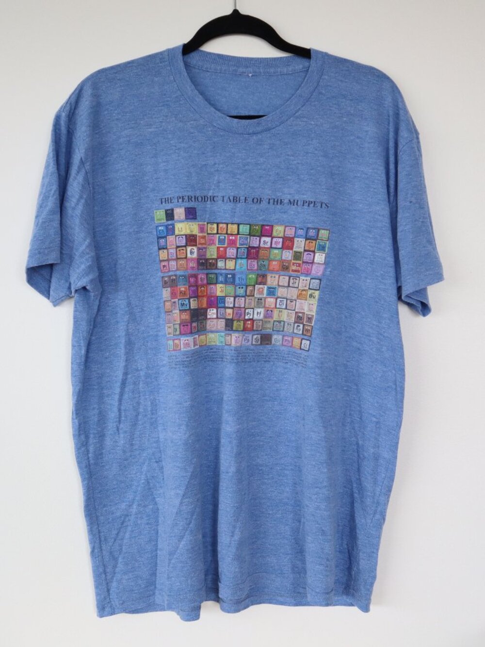 Vintage Disney The Muppets Periodic Table T-Shirt